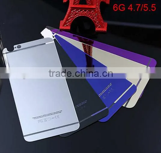 Aluminum Full Cover Tempered glass screen protector for iphone 6s