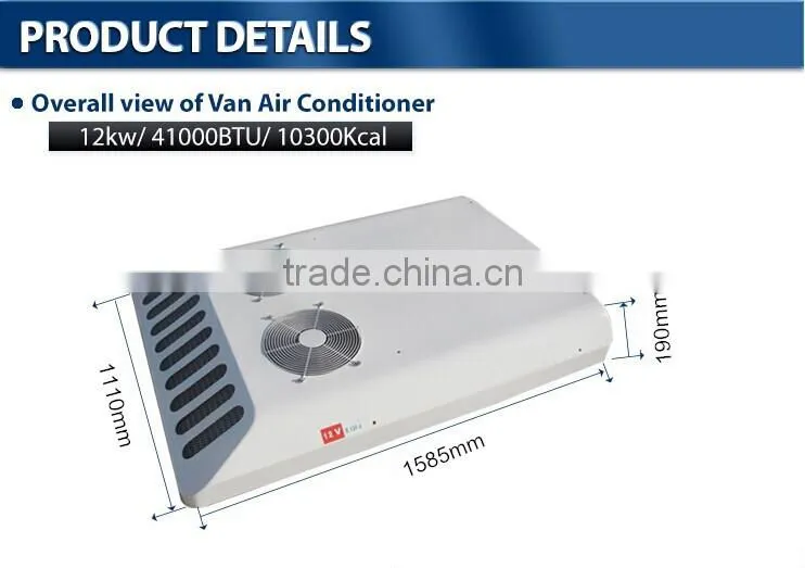 Applying to 13 Seats Van Rooftop Van Air Conditioner