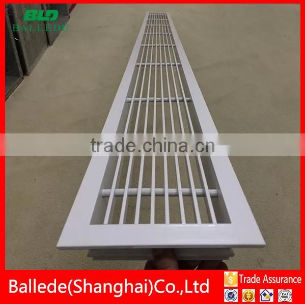 HVAC system air conditioning linear grilles diffusers