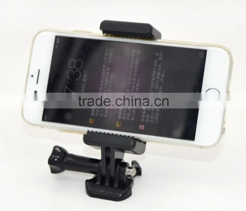 Professional Mobile phone clip use for gopro head strap, chest mount, wrist mount A101