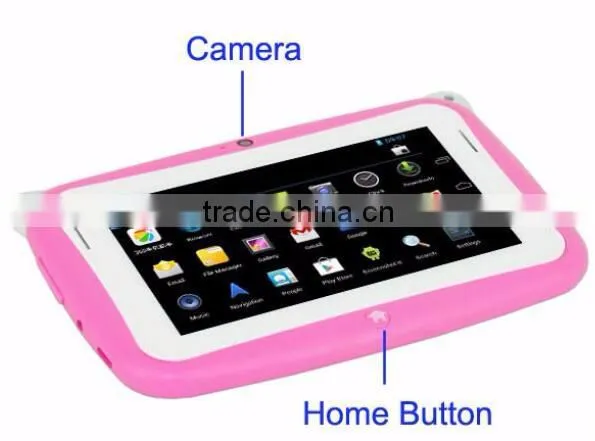 HOT Generic 4.3 inch Kids Android Tablet 512MB 4GB Kids Tablet Dual Core Wifi Tablet PC