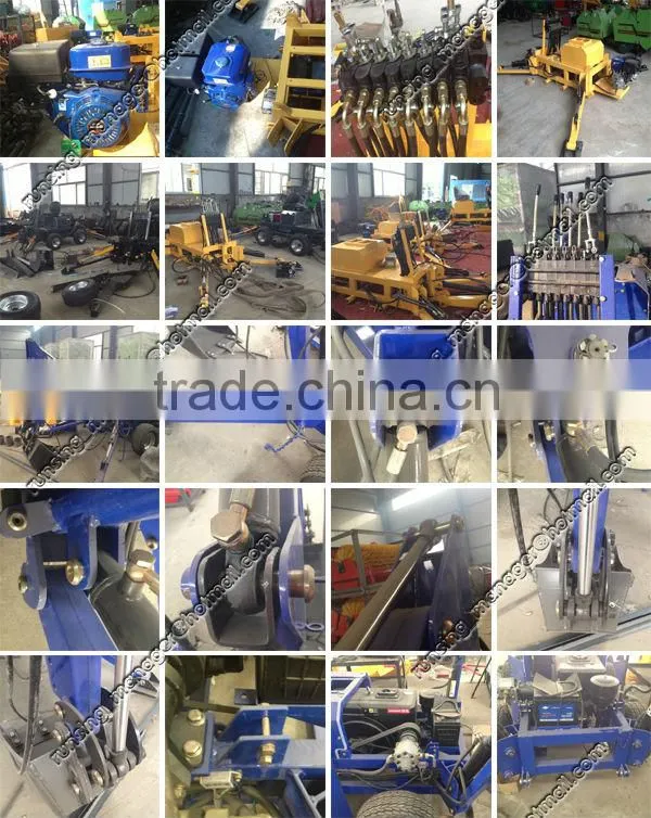 Towable Backhoe with engine (manufacturer)