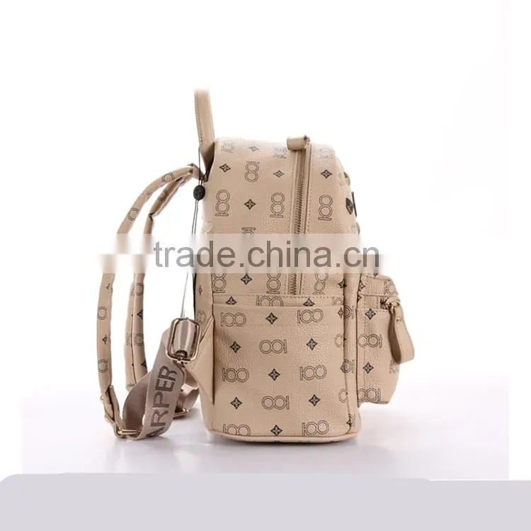 logo print high school musical school bags backpack