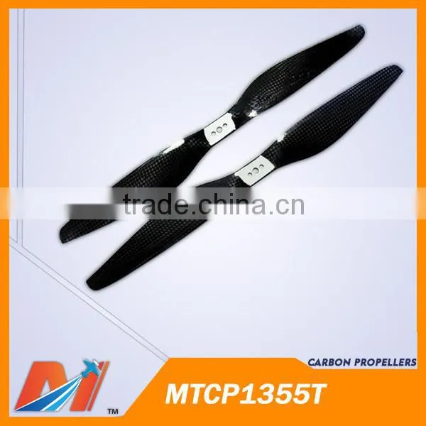 Maytech high quality carbon fiber prop 1455 for multirotor uav