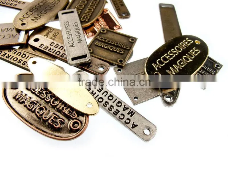 Custom Metal Clothing Label,Metal Brand Logo Label,metal label for garment