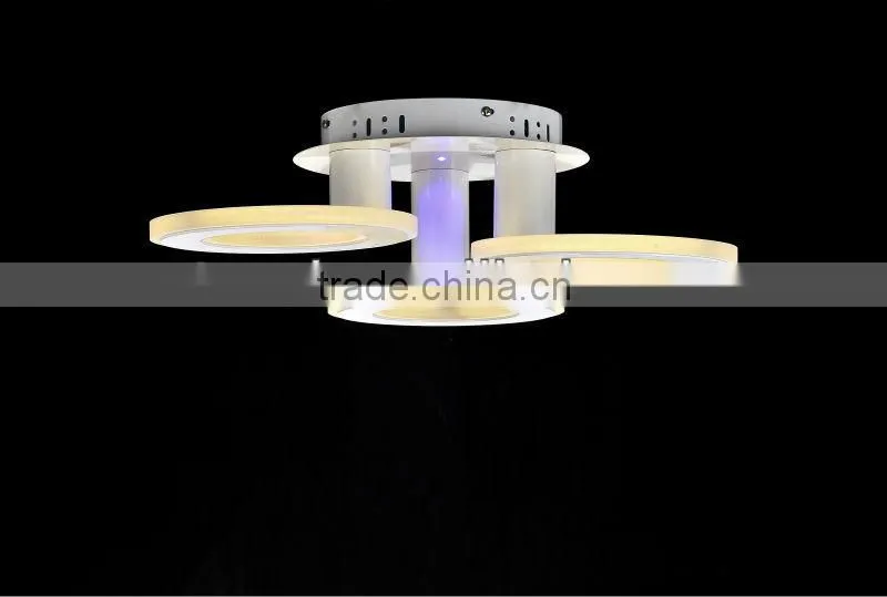 Flat penel Modern design ceiling mounted led pendant lamp fixture MX3315