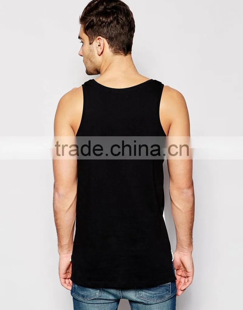 Plus Size Vest Men Mesh Tank Top Cotton Wholesale Running Singlet Custom Design
