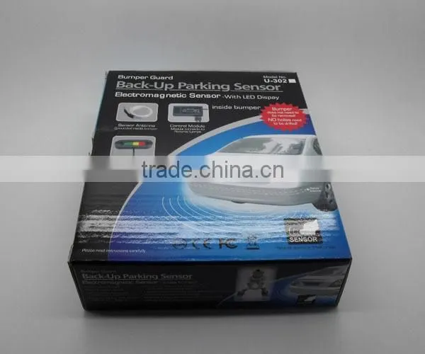 electromagnetic car parking sensor LED display