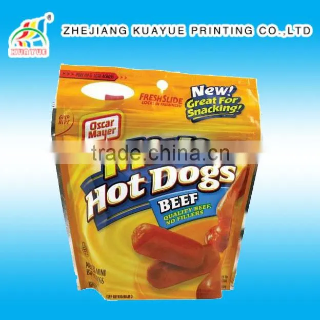 Customized New High Quality Resealable Zipper Standing Pouch, Stand up Pouch with Zip