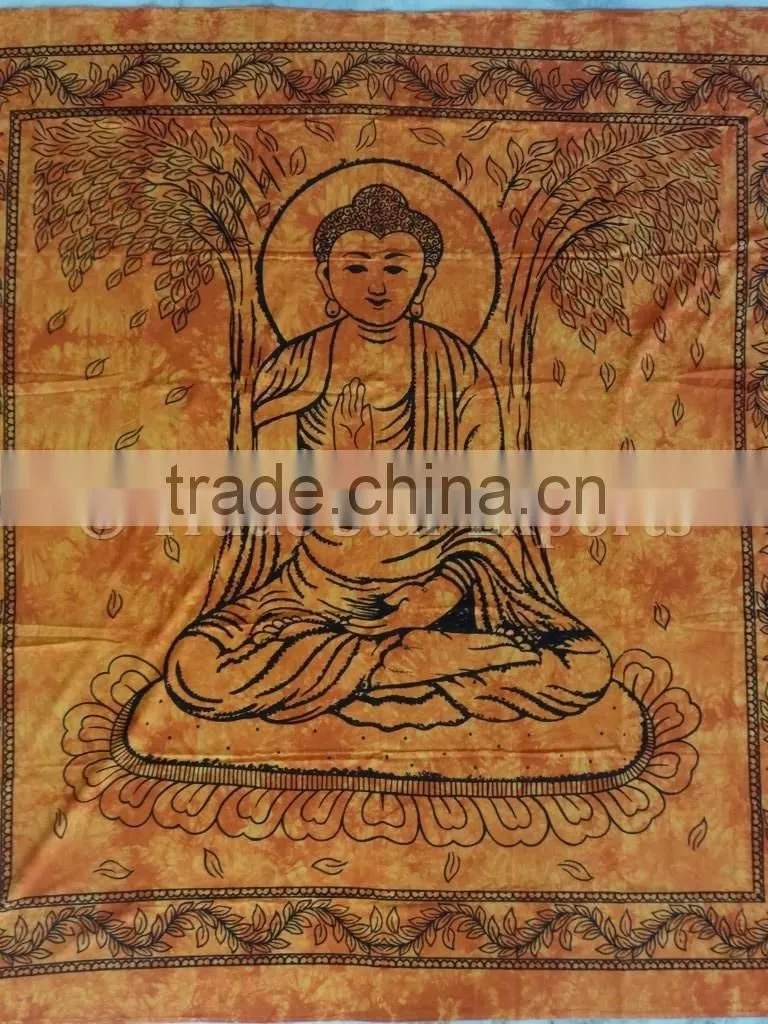Hippie Buddha Tapestry