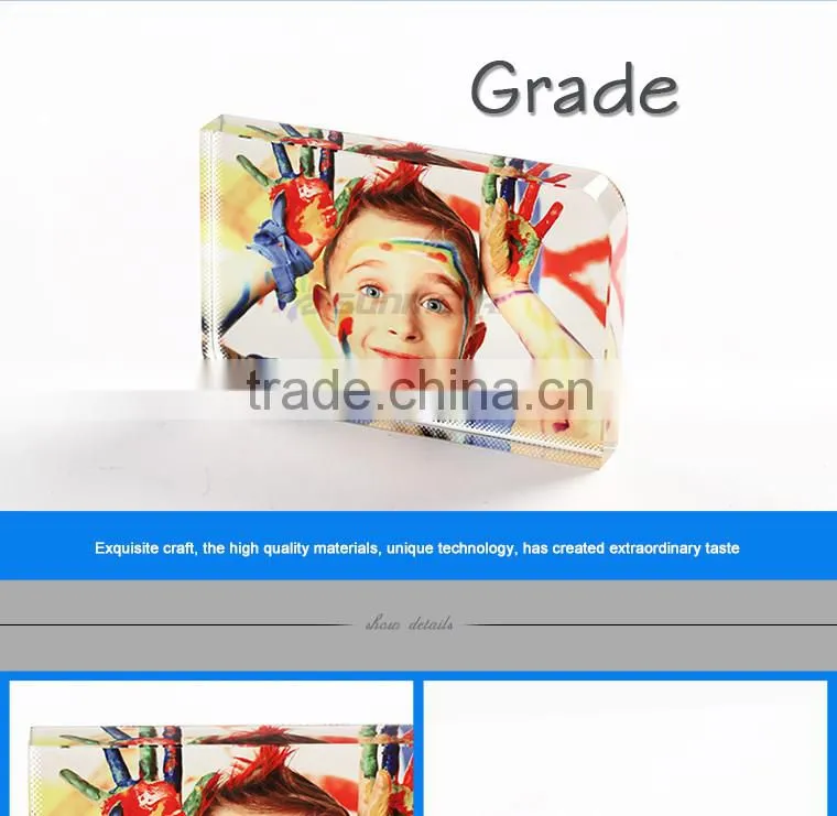 Sunmeta factory sublimation cystal round corner for 3D vaccum machine BXP-07