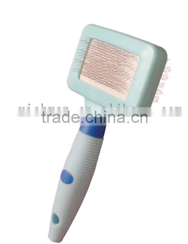 Triangle pet brush