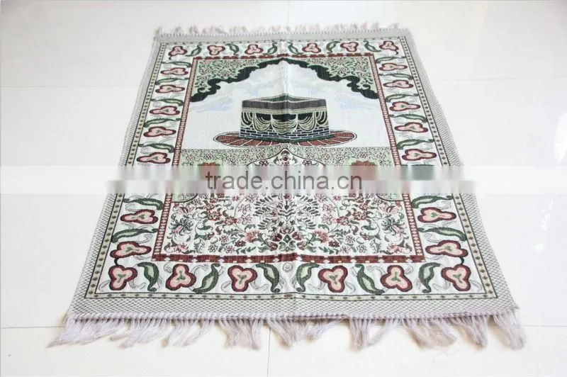 high quality prayer carpet Rugs BT-227 polyester muslim carpet