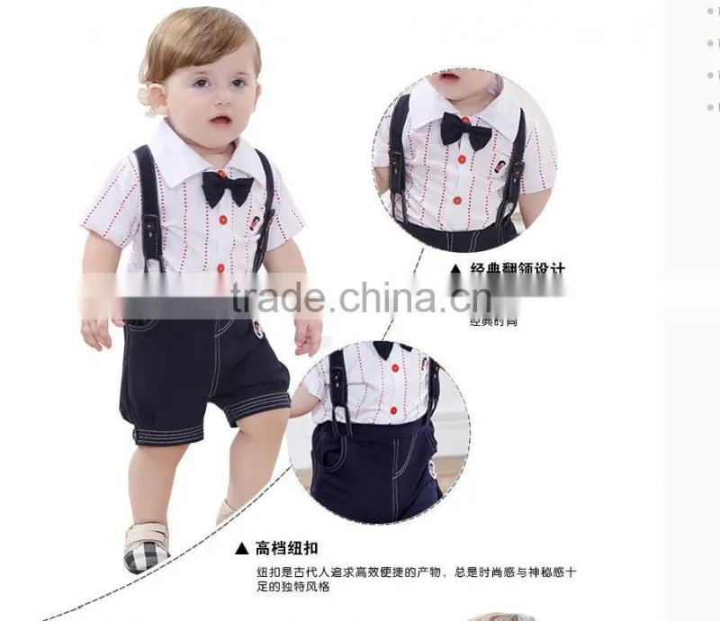 The decimal point Baby Bib Kids Summer Cotton Shorts denim pants boy cartoon children summer thin section