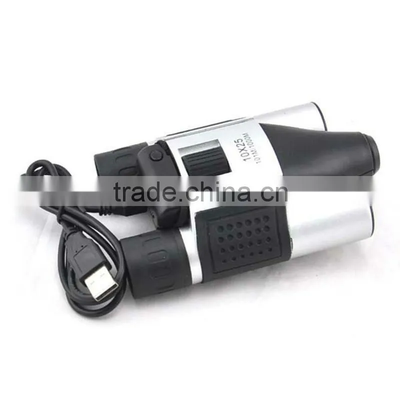 10*25 101-1000 Meters Digital Telescope Video Camera DVR