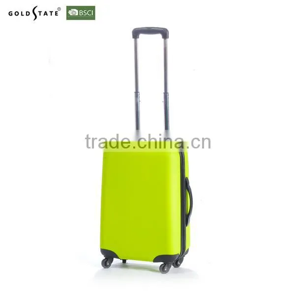 2016 ABS/PC Fashion hard shell side trolley suitcase luggage