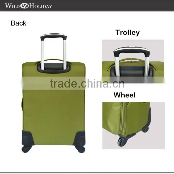 840D dobby Material Lightweight Luggage Sets