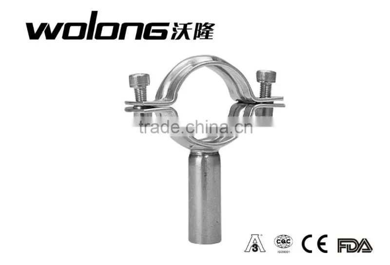 304 201 stainless steel pipe clamp pipe holder