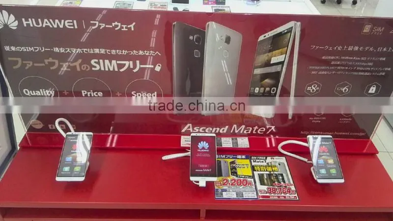 Showhi 2015 new security mobile ideal phone store display stand G7350