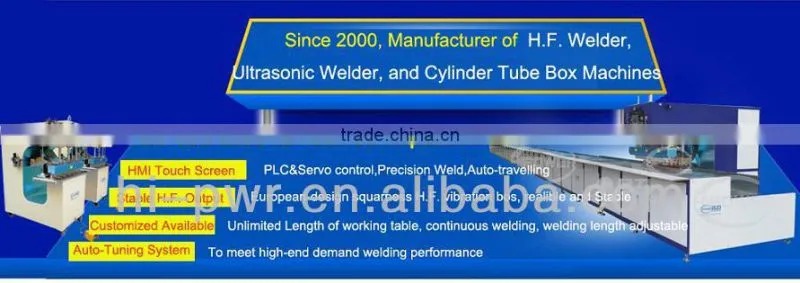 Auto Stepping Plastic Canvas Welding Machine