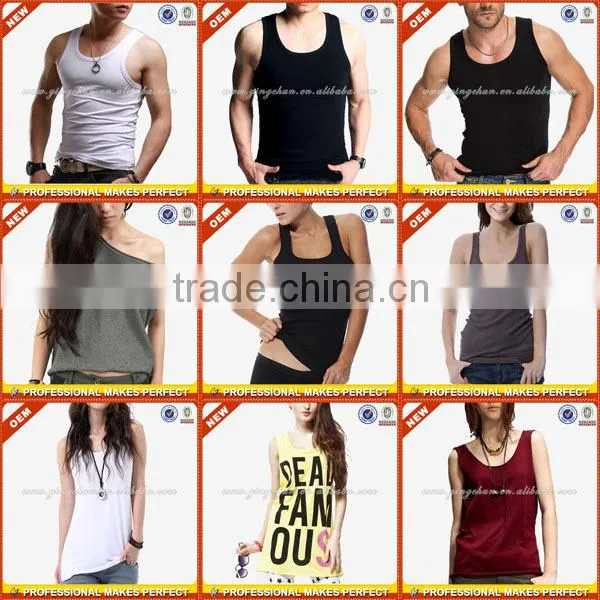 Custom tank top, mens cotton vest, casual gilet(YCT-B0651)