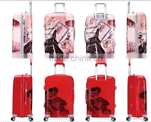 sky girls abs travel luggage