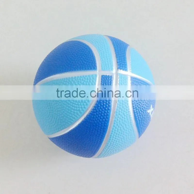 pu foam basketballs colored basketball stress ball