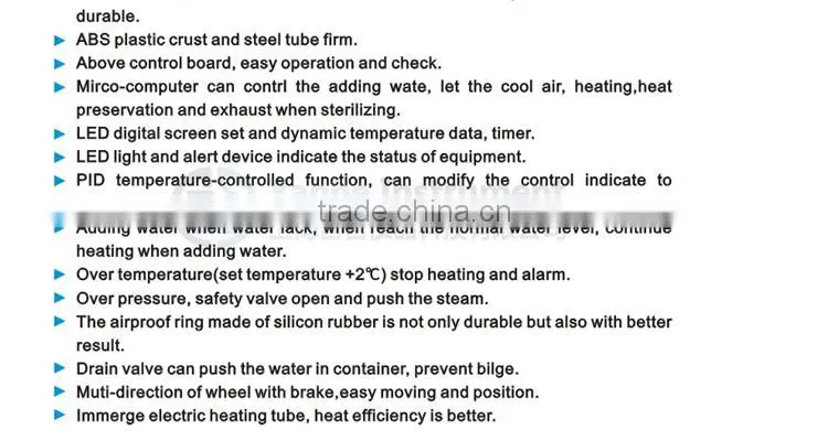YM75FG used autoclave machine price cheap steam sterilizer autoclave price