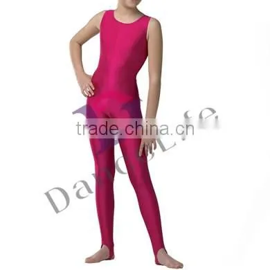 C2617 Kids Stirrup Unitard for sale ballet dance unitards Factory dance unitards