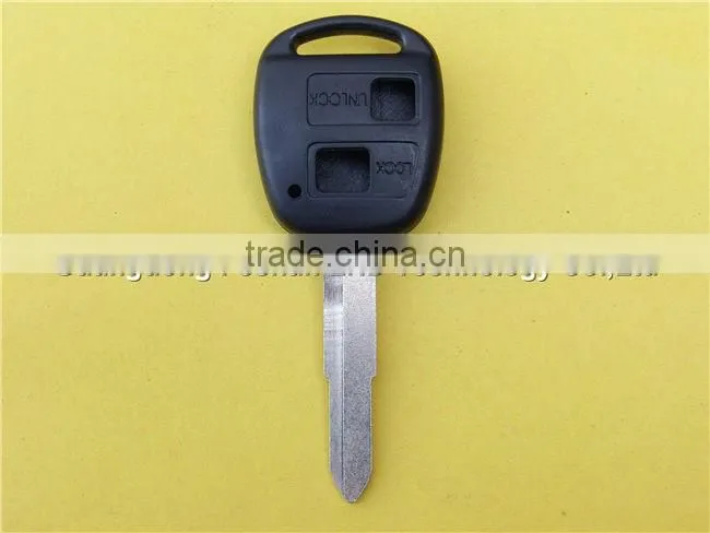 Promotion! 2 buttons key blanks wholesale car key cover for Toyota