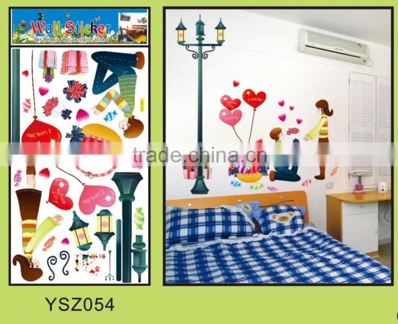 custom kitchen decoration removable butterfly wall sticker/3d wall sticker for home decoration