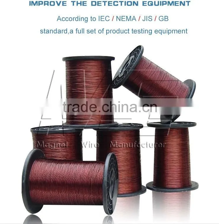 Free Sample online shopping Colored awg 34 enameled aluminum wire