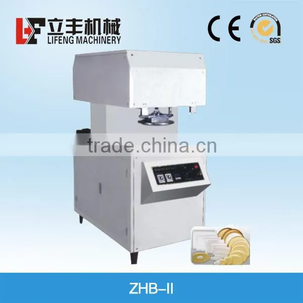 Hot sale paper pizza box folding machinery price