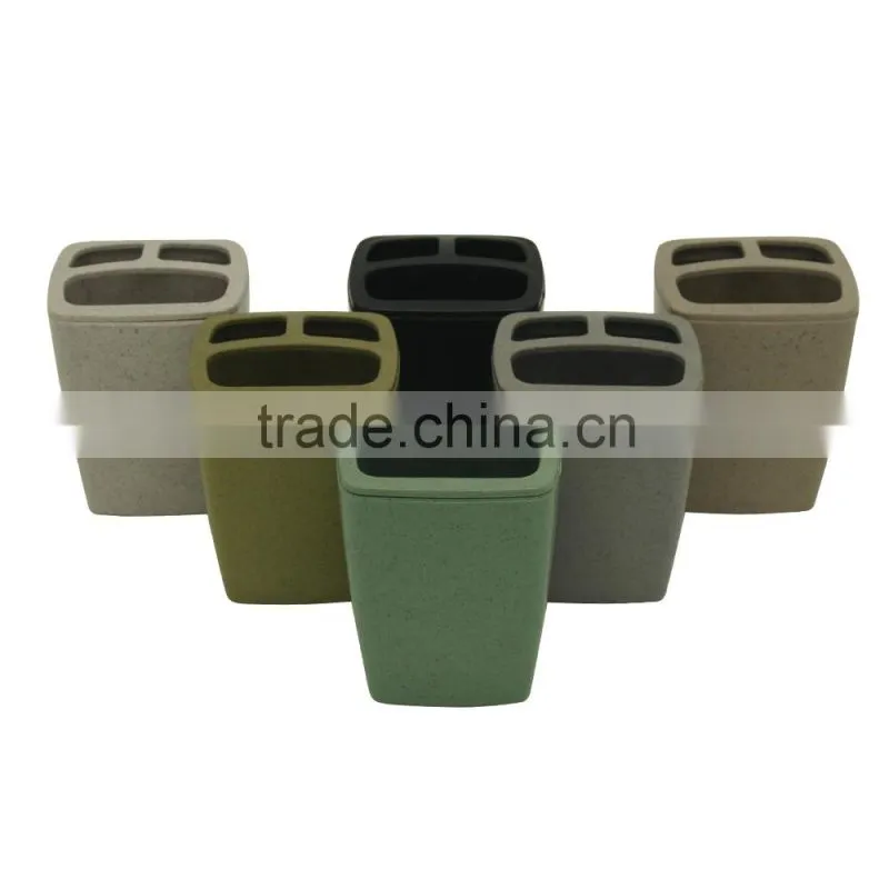 Imitation Rock Toothbrush Holder Smiley