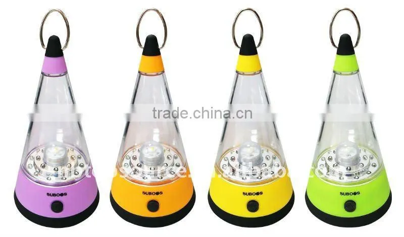 Dynamo and solar rechargeable camping light