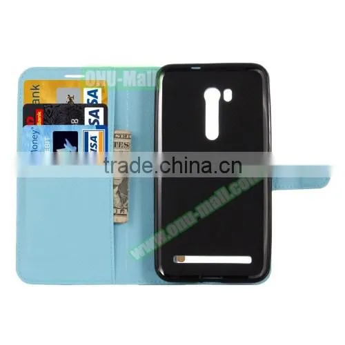 Newest Litchi Texture Horizontal Flip Leather Case for ASUS ZenFone Go TV, Flip Cover for ZB551KL
