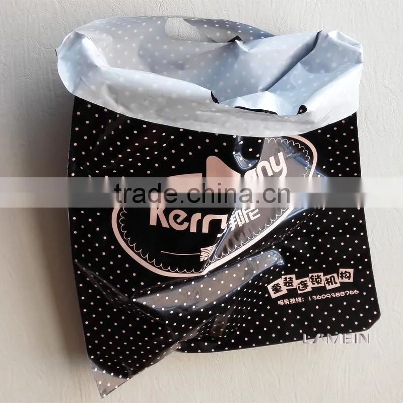Plastic bag factory supply small packaging bag for children's cartoon clothing