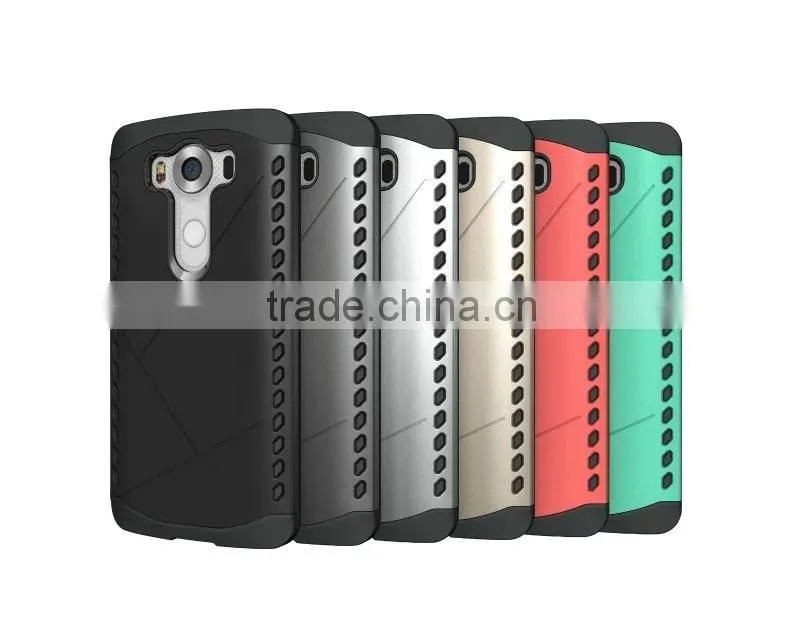Shockproof 2 in 1 Shield Compatible with Mobile Phone Cases For LG pro