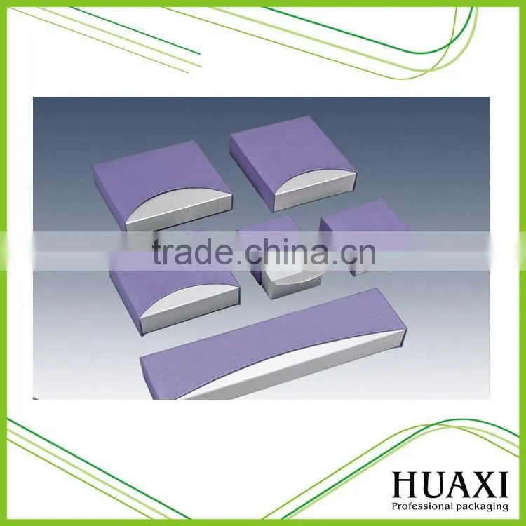 Amazing Luxury Different Surface Finishing Paper Jewelry Box