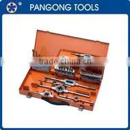 DIN 352 standard Metric size hand tap set threading tool kit 21-piece