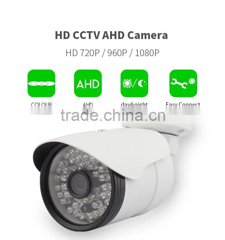 Vitevision 1mp 1.3mp 2mp hd outdoor waterproof IP66 security CCTV AHD camera