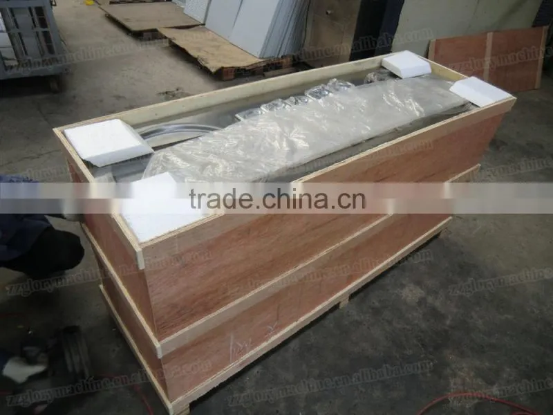 Stainless steel body speed cooling stir fry ice cream machine/ice cream making machine