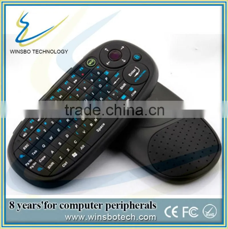 handhold mini wireless keyboard and mouse for apple android/ pc/ tablets/ tv box