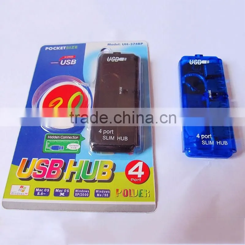 USB 4port slim hub usb 1.1 transparent hub