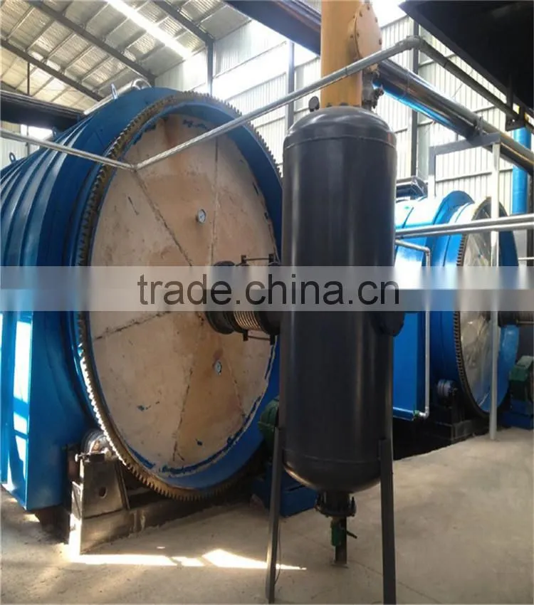New condition 10 ton pyrolysis plant with high oil yield