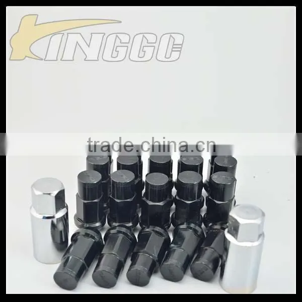 20pcs 50mm Racing Wheel Bolt Lock Lug Nuts for car