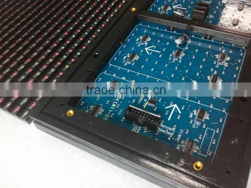 helilai high quality low price LED P10 RGB Display Module outdoor 32*16 fullcolor led display module