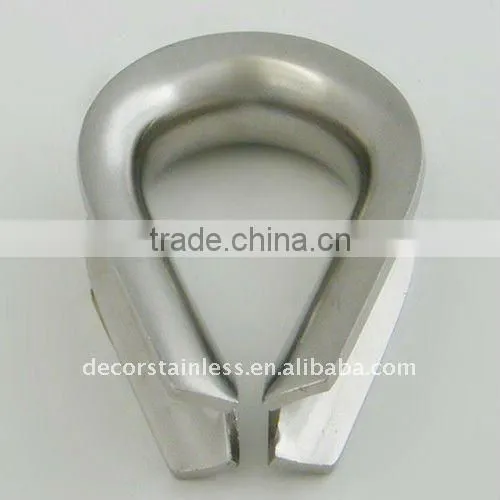 Stainless steel European type thimble