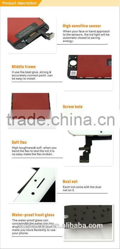 Good supplies for iphone 6 lcd display, for iphone 6 screen digitizer