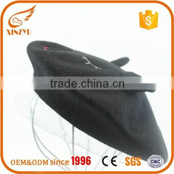 Newest style lovely special car alarm girls beret have ears decoration